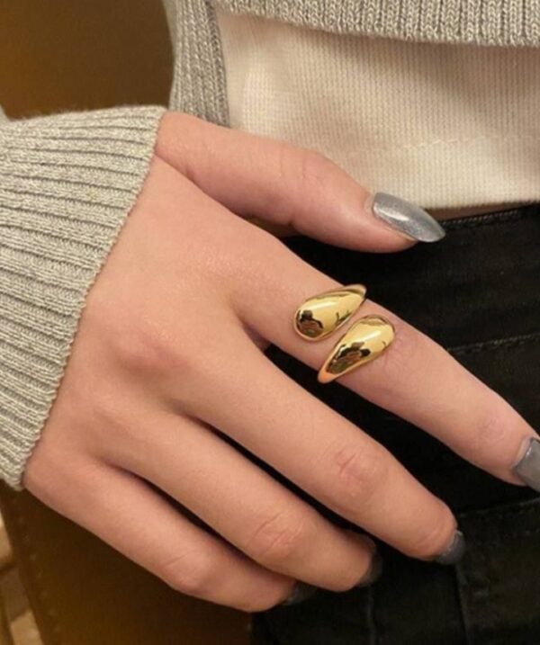 Twin Curve Wrap Ring
